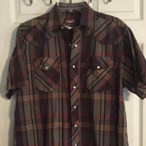 Vintage Wrangler Western Shirt Men's Size L
